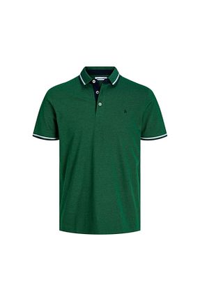 پولوشرت سبز مردانه پارچه Jack & Jones - کد 828833213