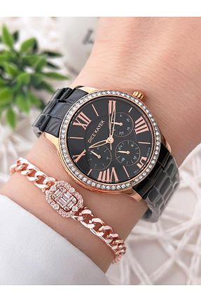 ساعت مچی مشکی زنانه 36-40 میلی متر Dice Kayek - کد 902146998