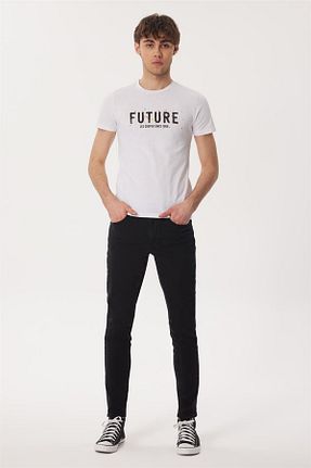 تیشرت سفید مردانه رگولار Lee Cooper - کد 717597125