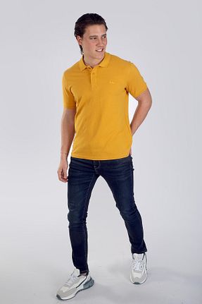 تیشرت زرد مردانه رگولار Lee Cooper - کد 817827773