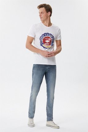 تیشرت سفید مردانه رگولار Lee Cooper - کد 265940573