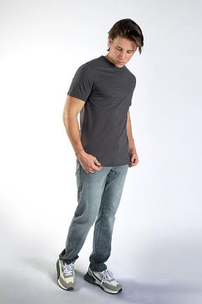 تیشرت طوسی مردانه رگولار Lee Cooper - کد 817828220