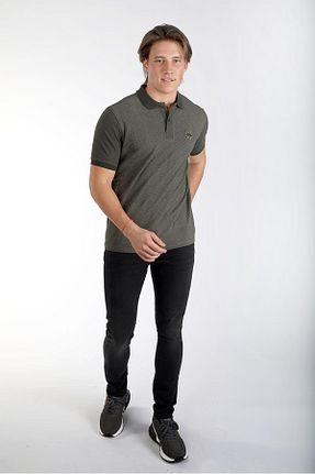 تیشرت خاکی مردانه رگولار Lee Cooper - کد 824071638