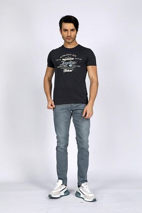 تیشرت طوسی مردانه رگولار Lee Cooper - کد 824073743