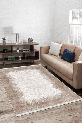 فرش قهوه ای زیره ضد لغزش CENTER AVM - کد 902152357