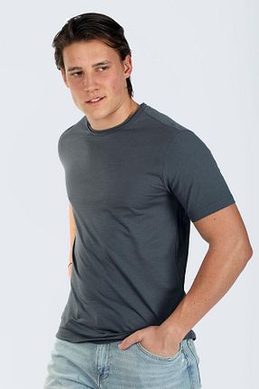 تیشرت سرمه ای مردانه یقه دوچرخه Lee Cooper - کد 817824677