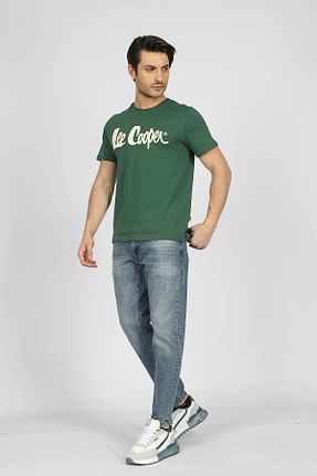 تیشرت سبز مردانه رگولار Lee Cooper - کد 824077598