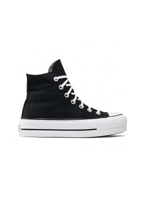 کفش اسنیکر مشکی زنانه بند دار Converse - کد 669680304