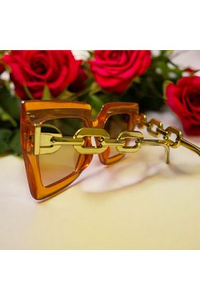 عینک آفتابی نارنجی زنانه 6 SUNA - کد 902163567
