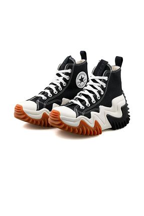 کفش اسنیکر رنگی زنانه بند دار Converse - کد 858492257