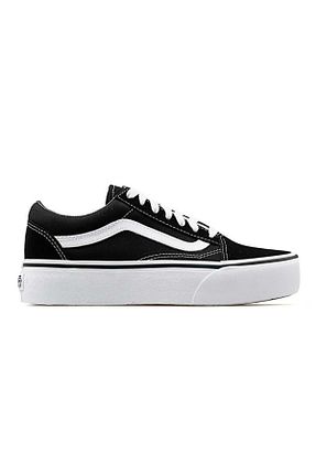 کفش اسنیکر مشکی زنانه بند دار Vans - کد 286247697