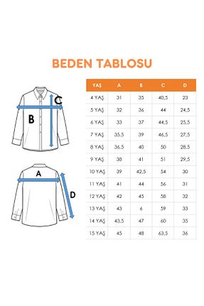 پیراهن آبی بچه گانه رگولار GİYİCEM TEKSTİL - کد 903777780