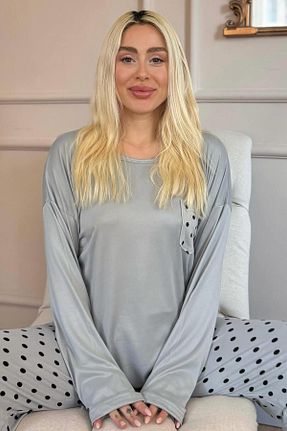 ست لباس راحتی رنگی زنانه ساده Pijamaevi - کد 902191793