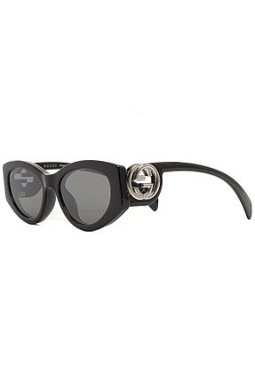 عینک آفتابی مشکی زنانه 54 Gucci - کد 902204480