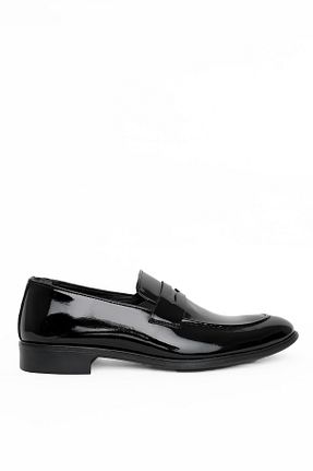 کفش کلاسیک مشکی مردانه چرم لاکی Greyybull Shoes - کد 868920061