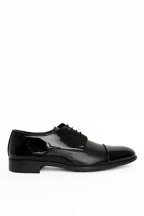 کفش کلاسیک مشکی مردانه چرم لاکی Greyybull Shoes - کد 868924088