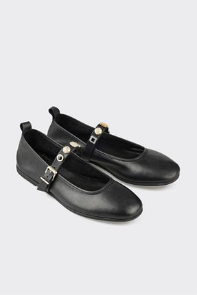 بابت مشکی زنانه چرم خالص Elle - کد 902235049