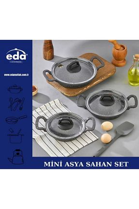 ماهیتابه طوسی 3+ Eda CookWare - کد 299318757