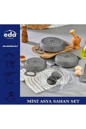 ماهیتابه طوسی 3+ Eda CookWare - کد 299318757