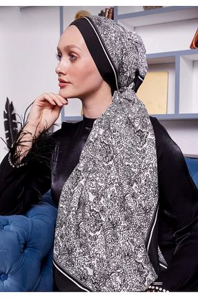 شال مشکی زنانه ویسکون MEHA - کد 902252565