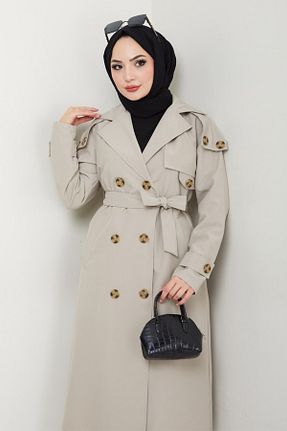 ترنچکت حجاب زنانه پنبه پلی استر InStyle - کد 902261185