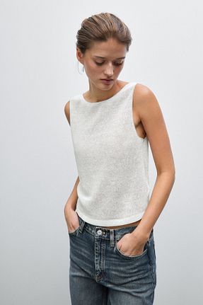 تیشرت زنانه یقه دوچرخه Massimo Dutti - کد 900912593