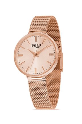 ساعت مچی صورتی زنانه 31-34 میلی متر POLO Rucci - کد 902267887