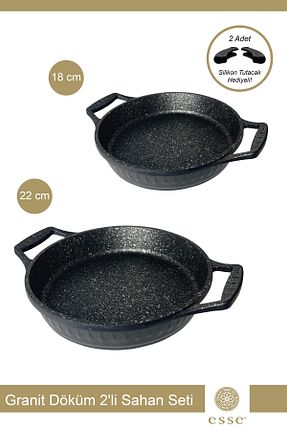 ماهیتابه مشکی زیره نچسب Esse - کد 835029245