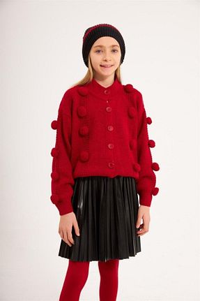 ست بالاتنه و پائین تنه قرمز بچه گانه اکریلیک Hilal Akıncı Kids - کد 132248373
