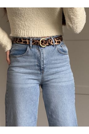 شلوار جین آبی زنانه پاچه لوله تفنگی MODA - کد 902312393