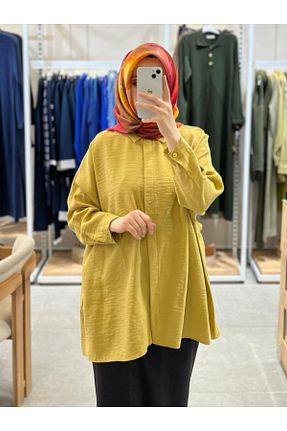 پیراهن زرد زنانه رگولار Nuss - کد 902329692