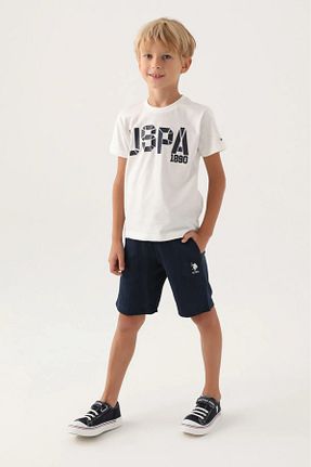 ست بالاتنه و پائین تنه بژ بچه گانه بافتنی U.S. Polo Assn. - کد 808723563