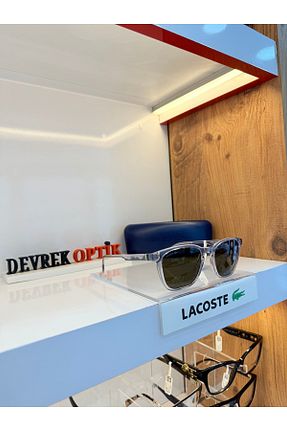 عینک آفتابی طوسی زنانه 51 Lacoste - کد 901847154