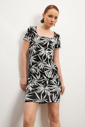 لباس مشکی زنانه بافتنی MODAGEN - کد 902332564