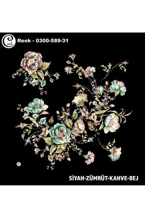 روسری رنگی پلی استر Cenk - کد 902067785