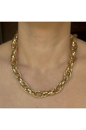 گردنبند جواهر متالیک زنانه Butik - کد 900625502