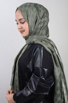 شال رنگی زنانه پنبه ای PİRAMİT - کد 902361632