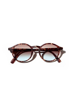 عینک آفتابی قهوه ای زنانه UV400 EYE OF HORUS - کد 832490254