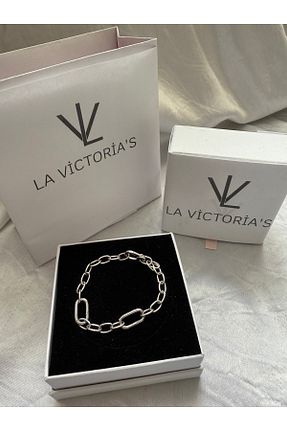 دستبند نقره زنانه 925 عیار la victorias - کد 902347543