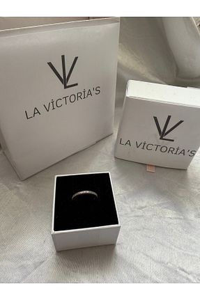 انگشتر نقره زنانه 925 عیار la victorias - کد 902349471