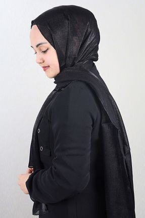 شال مشکی زنانه پلی استر Emproyal - کد 902362484