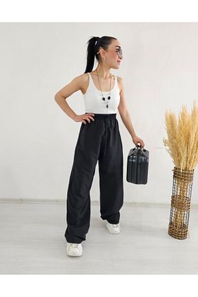 شلوار مشکی زنانه فاق بلند 6 butik altı üstü butik - کد 902347570