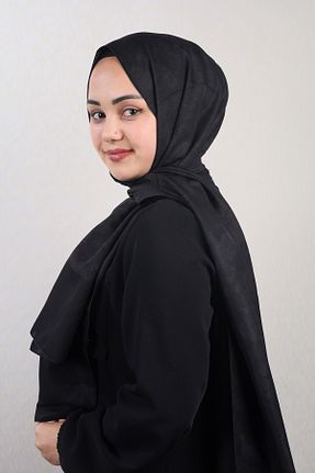 شال مشکی زنانه پنبه ای Emproyal - کد 902361586