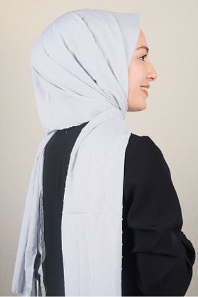شال طوسی زنانه شیفون Genel Markalar - کد 153331319