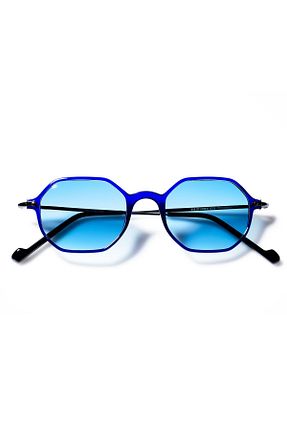 عینک آفتابی آبی زنانه UV400 EYE OF HORUS - کد 827086580