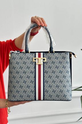 کیف دوشی سرمه ای زنانه چرم مصنوعی Yağmur Butik - کد 902362691