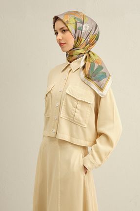 روسری بنفش İpek Tivil Armine - کد 902388809