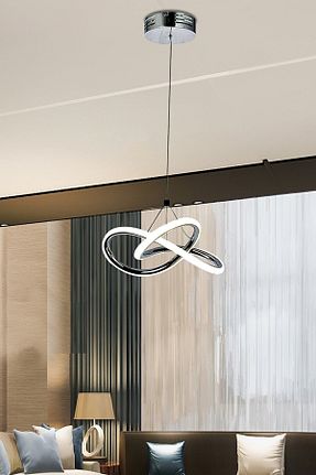 لوستر طوسی آلومینیوم Dekorluna - کد 332307451