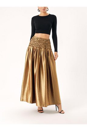 دامن متالیک زنانه ساده SOCIETA - کد 891669988