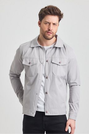 کاپشن بژ مردانه رگولار SİVAİST - کد 902404560